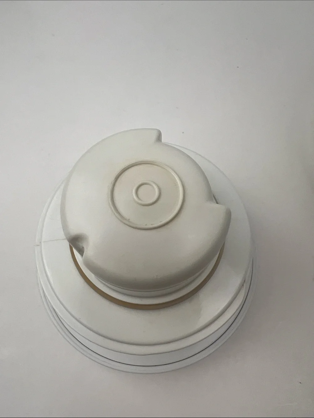 Vintage Crown Corning Thermique Coffee Carafe White 1 Qt Thermos Made in Japan